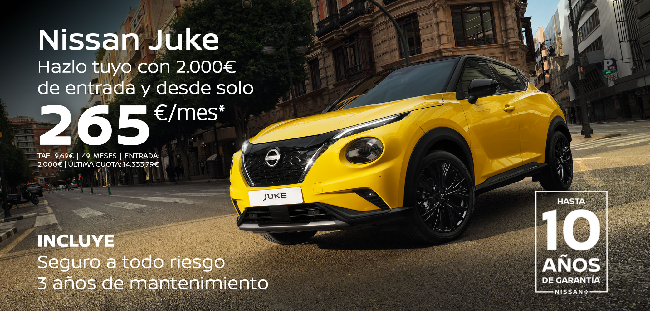 Nuevo Juke con las mejores condiciones